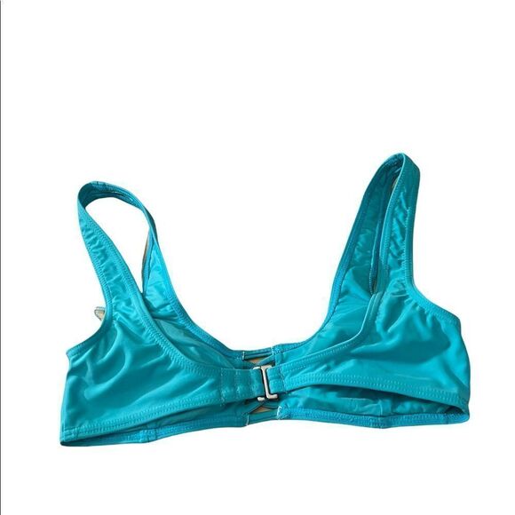 SISSTREVOLUTION Emmy Bralette In Aqu-aqua - Picture 3 of 6